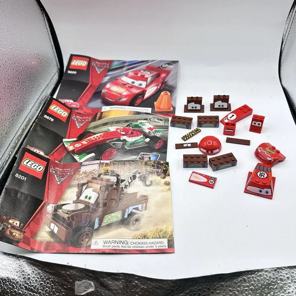 Lego Disney Cars Lot Manuals & Replacement Parts Lightning Francesco Mater